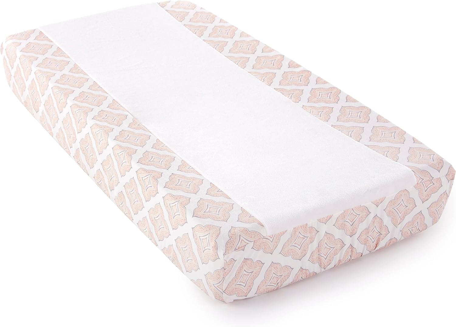 Levtex Baby - Heritage Crib Bed Set - Baby Nursery Set - Blush Velvet - Rich Velvet - 4 Piece Set Includes Quilt, One Fitted Sheet, Changing Pad & Skirt/Dust Ruffle image number 5