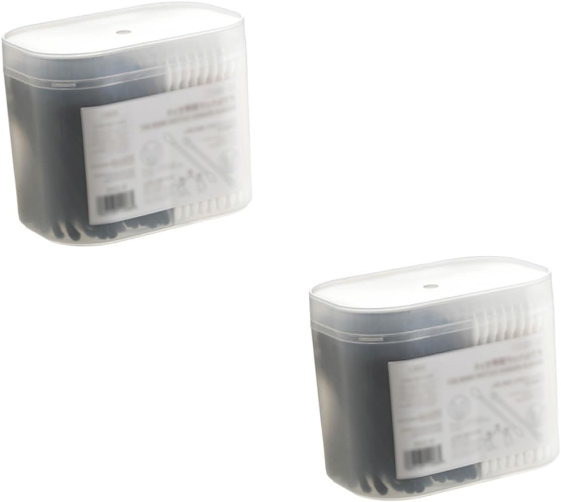 Beavorty 600Pcs Double-Head Cotton Swabs Cotton Ear Spoon for Cleaning Multipurpose Makeup Tool Beauty Accessories