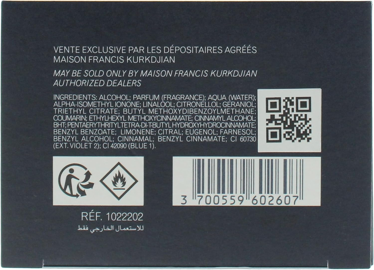 Maison Francis Kurkdjian Oud Satin Mood Eau De Parfum Parfum for Women 70 Ml