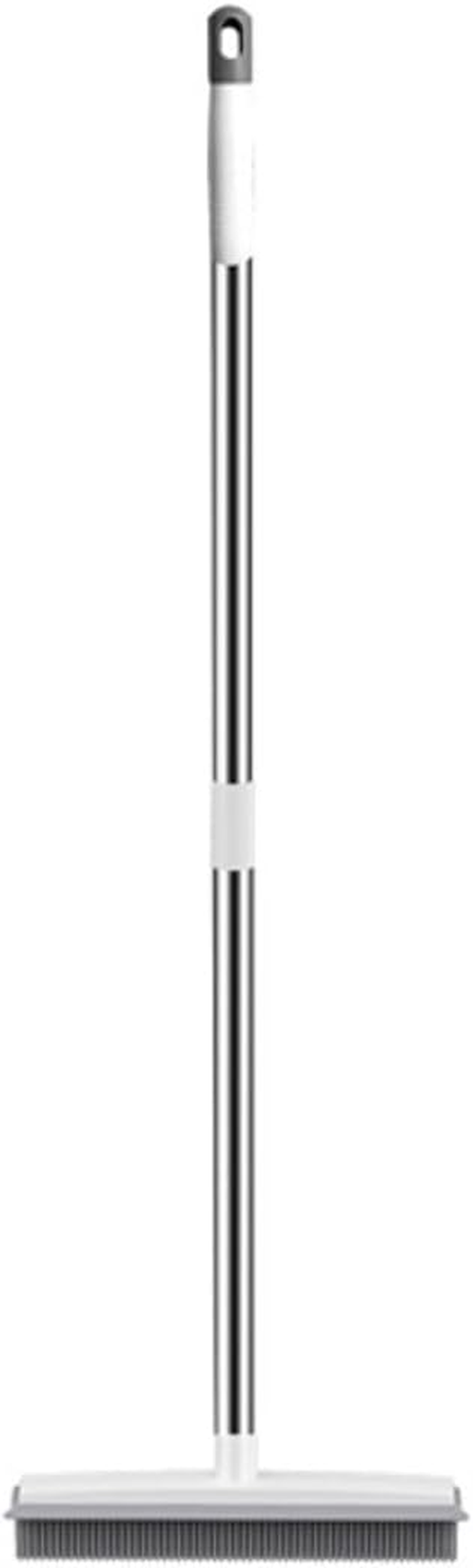 VICASKY Dual-Use Pet Hair Remover Brush Rubber Bristles, Long Handle Carpet and Wooden Floor Cleaner for Household Cleaning and Fur Removal image number 5