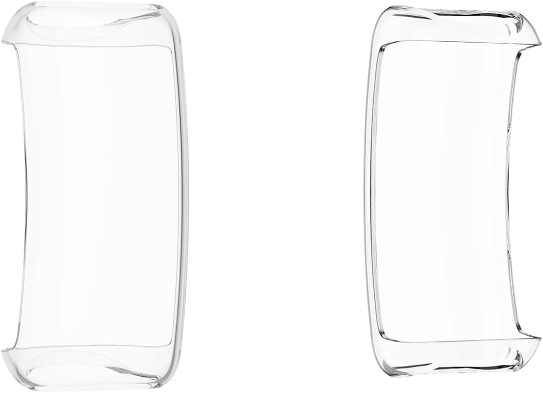 HOMTERN 3 Pack Compatible with Fitbit Inspire 3 Case and Inspire 2 Case, Soft TPU Protective Case, Lightweight, Drop-Proof, Scratch-Resistant, Flexible Screen, Fully Covered, 3 Pack, Transparent image number 4