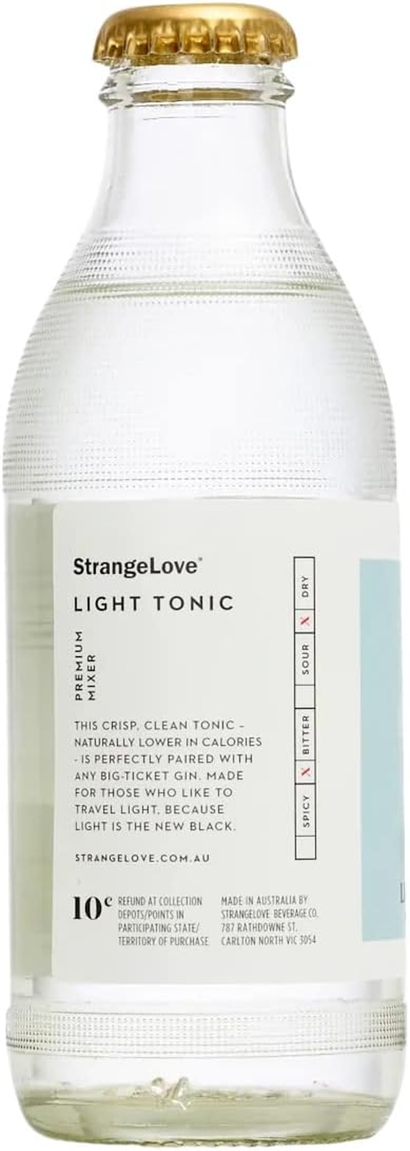 Strangelove Light Tonic 24 X 180Ml image number 1