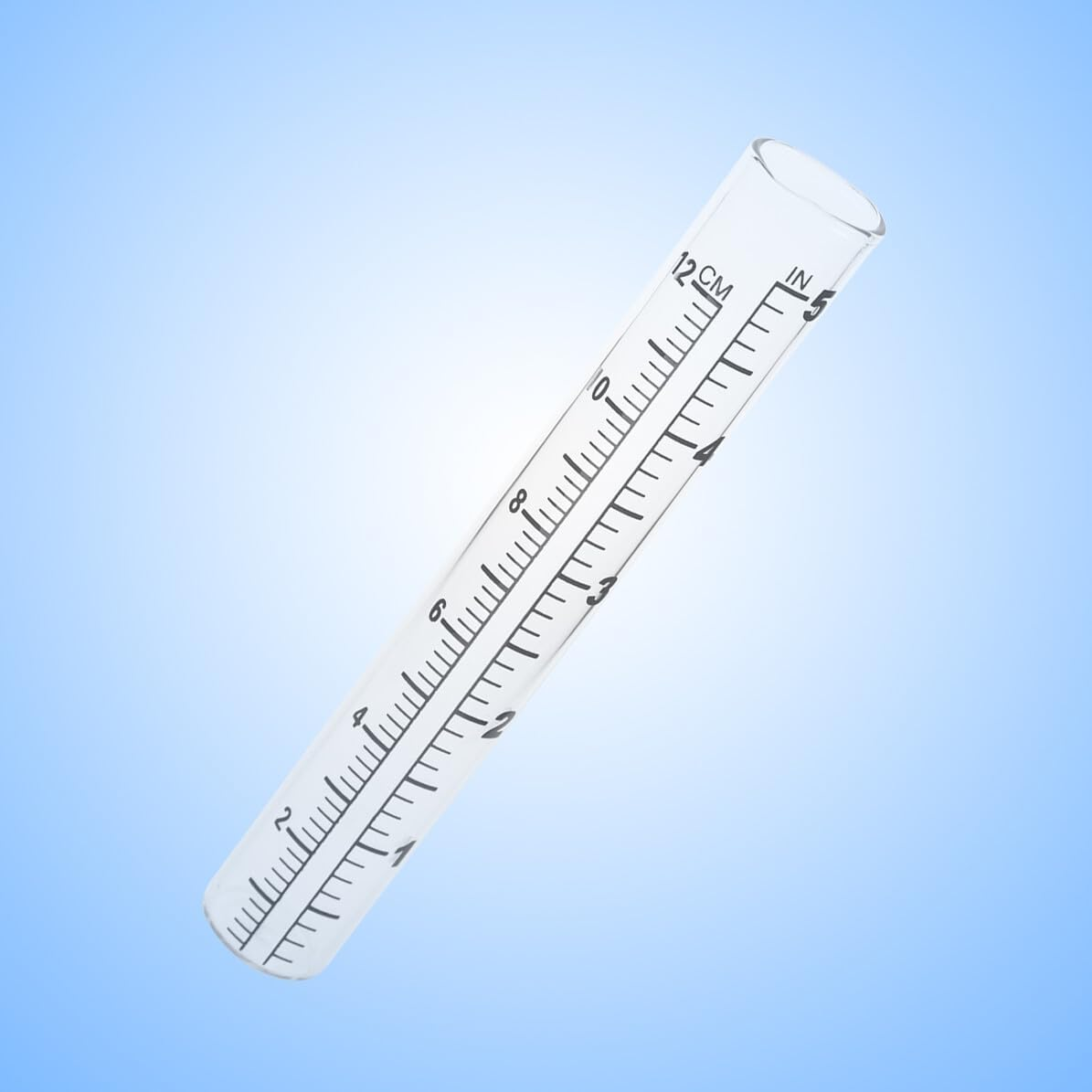 CLISPEED Rain Gauge Tubes Replacement Glass Meter Container Rain Water Gauge Test Tubes Outdoor Measuring Collector Vial Field Digital image number 2