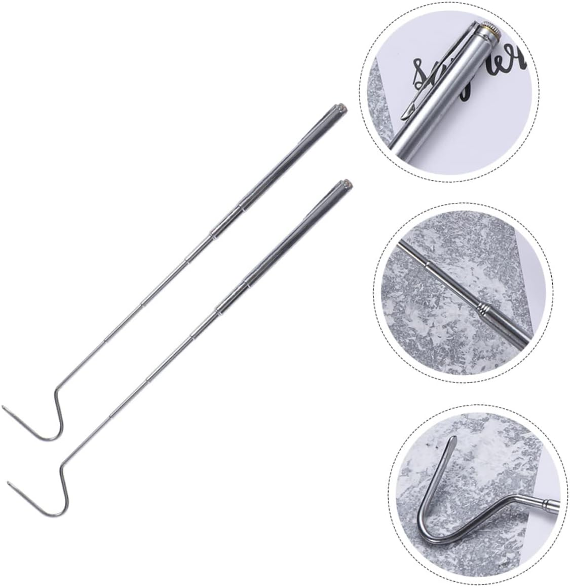 VILLFUL Practical Extendable Snake Hooks Snake Catchers for Snake Enthusiasts 71Cm image number 5