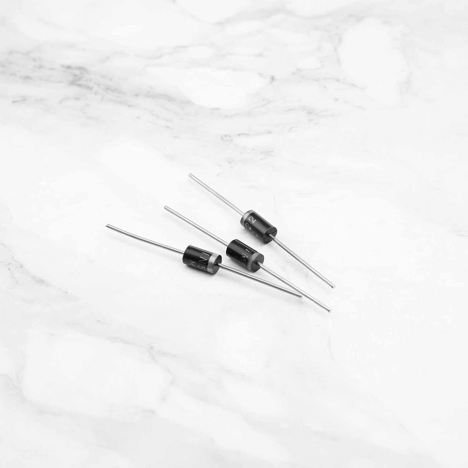 SING F LTD 40PCS 1N5822 Schottky Diodes 3A 40V Schottky Barrier Rectifier Diodes Electronic Components for Solar Panel Charger Circuit Product Development image number 1