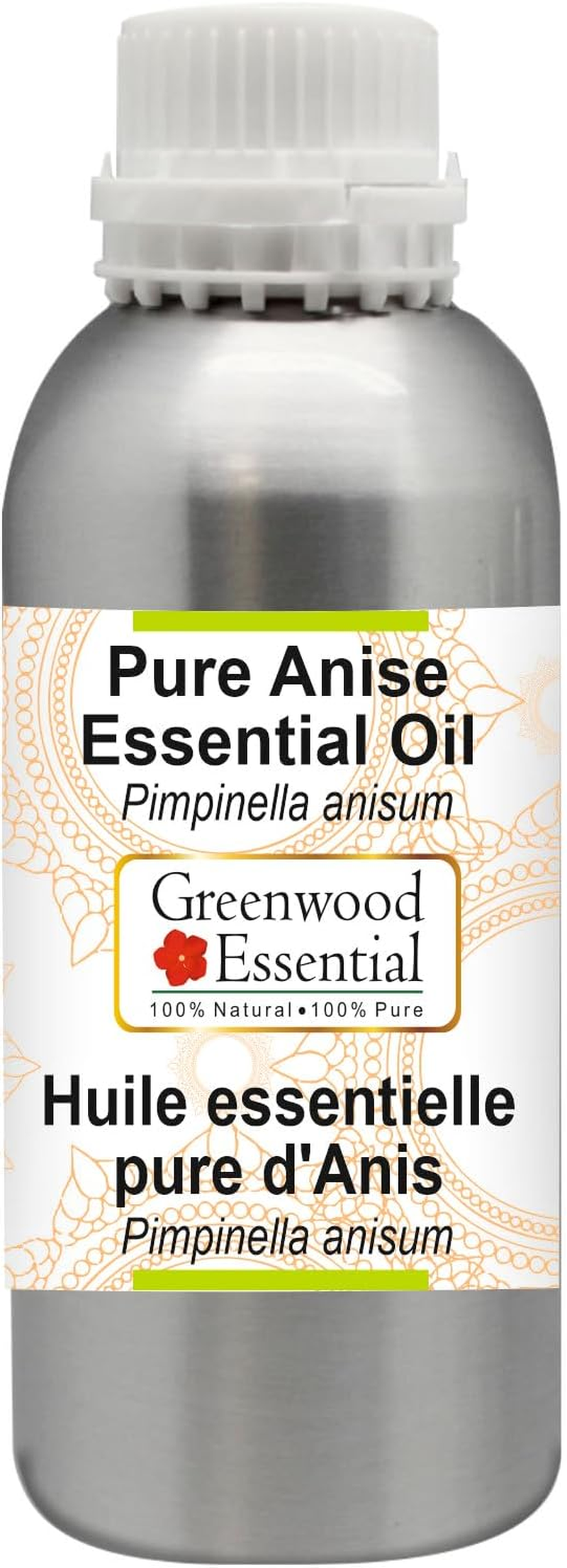 Greenwood Essential Pure Anise Essential Oil (Pimpinella Anisum) Steam Distilled for Personal Care 300Ml (10Oz) image number 3