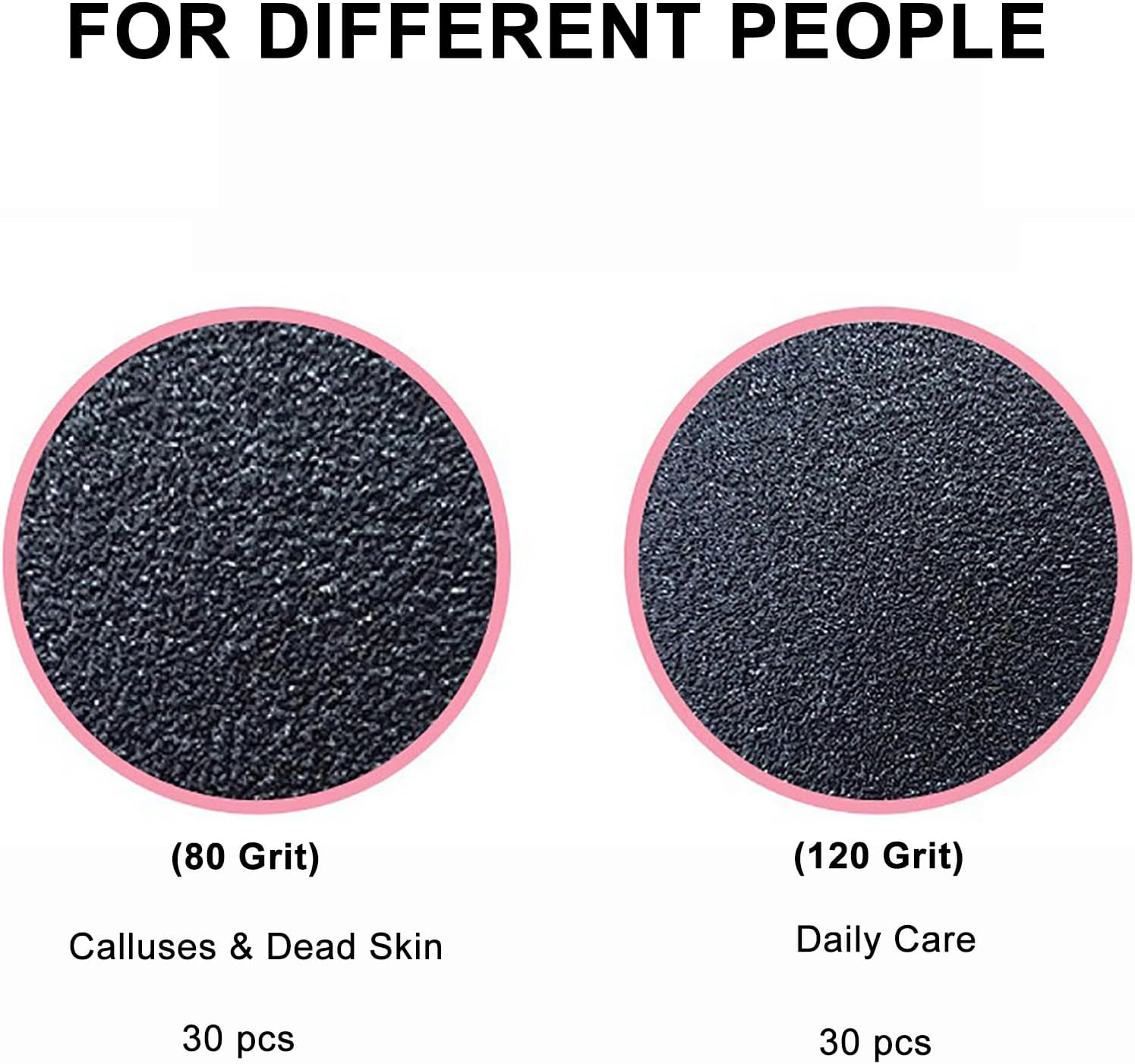 PUGTOW Electric Foot File Sandpaper Pads image number 4