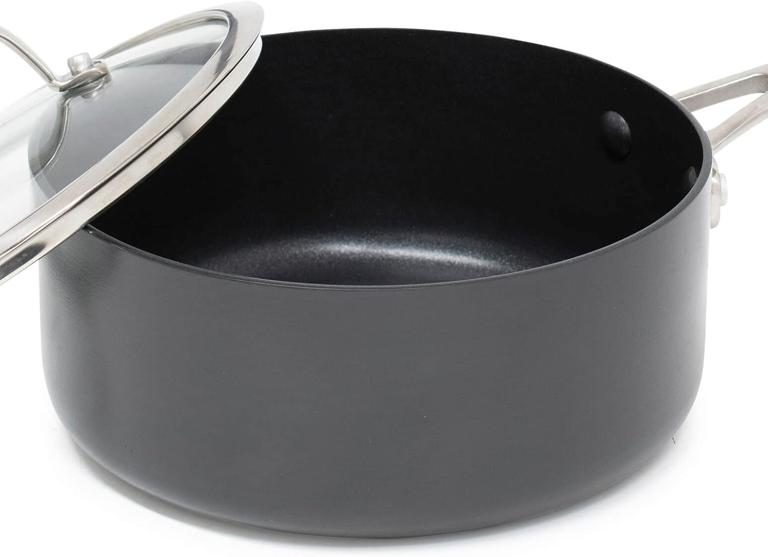 Salt&Pepper Re-Lite Saucepan with Glass Lid 18Cm - Kitchen Gifts Saucepans image number 4