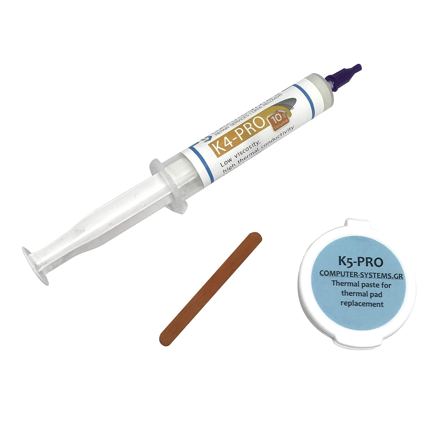 K5 PRO 20G & K4 PRO 10G Thermal Paste and Thermal Putty Pad Replacement Set Compatible with Apple Imac, Asus ROG, Acer Nitro, MSI Laptops, RTX 3080, 2080TI, 3090, PS4, Nintendo Switch, Xbox