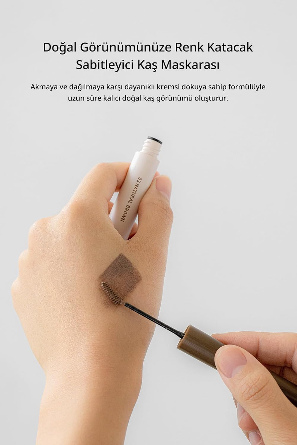 Peripera Speedy Skinny Browcara, 01 Cool Gray image number 4