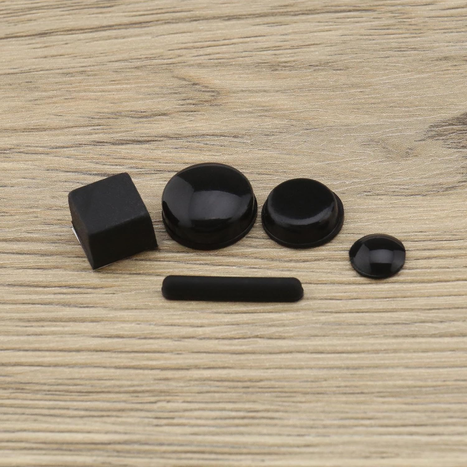 Emsea 48PCS Bumper Pads Self-Adhesive Noise Dampening Rubber Feet Silicone Cushions Pads Buffers for Keyboard Laptops Cabinet Door Toilet Vase Electronic Products image number 4