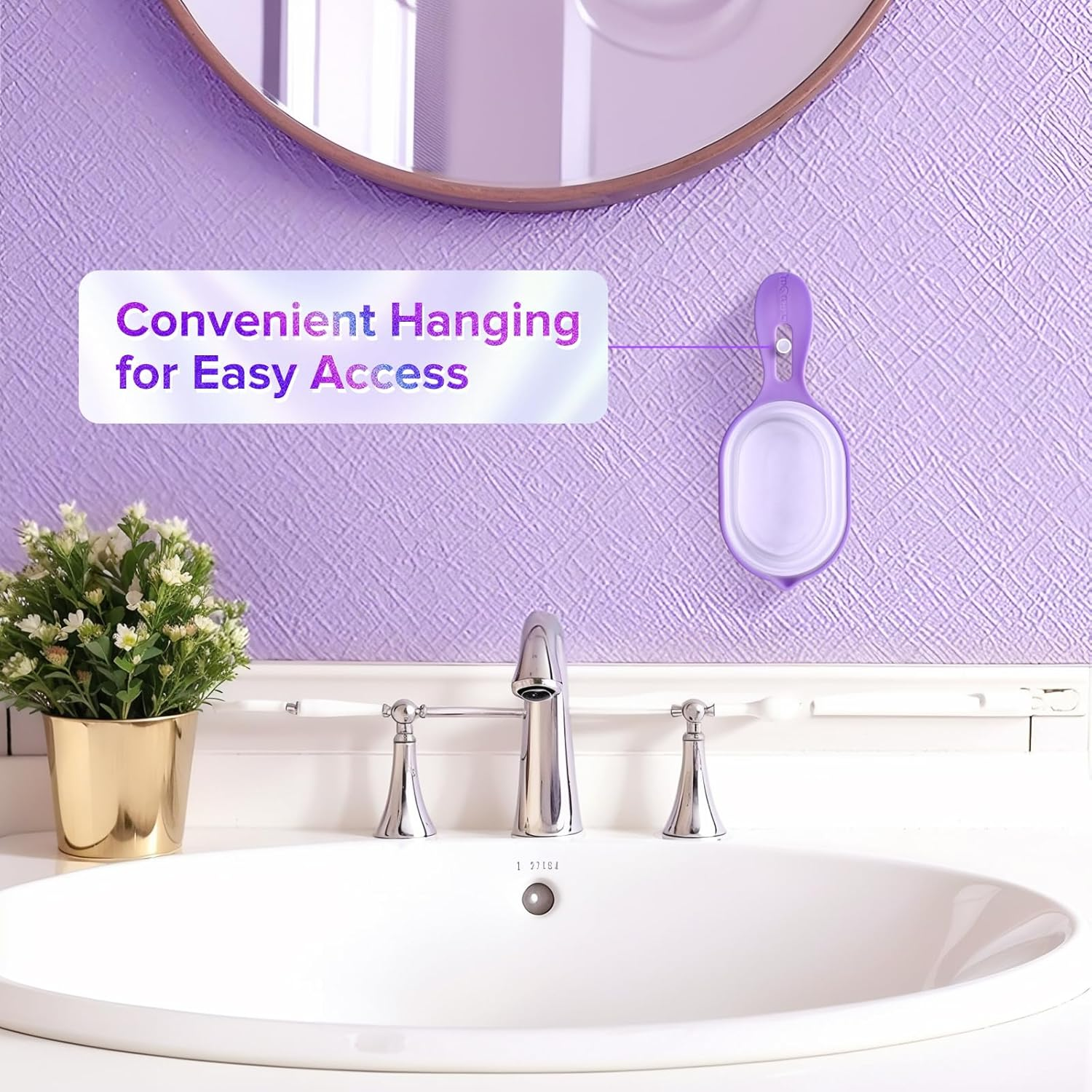 Premom 2 Urine Cups for Ovulation & Pregnancy Tests: Reusable & Collapsible Pee Cups for Home Fertility Testing | Easy to Use & Clean - Essential Kit for Women with Urine Sample Detection image number 1