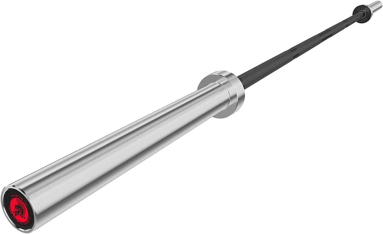 CORTEX SPARTAN100 7Ft 20Kg Olympic Barbell (Black Oxide) with Lockjaw Collars image number 1