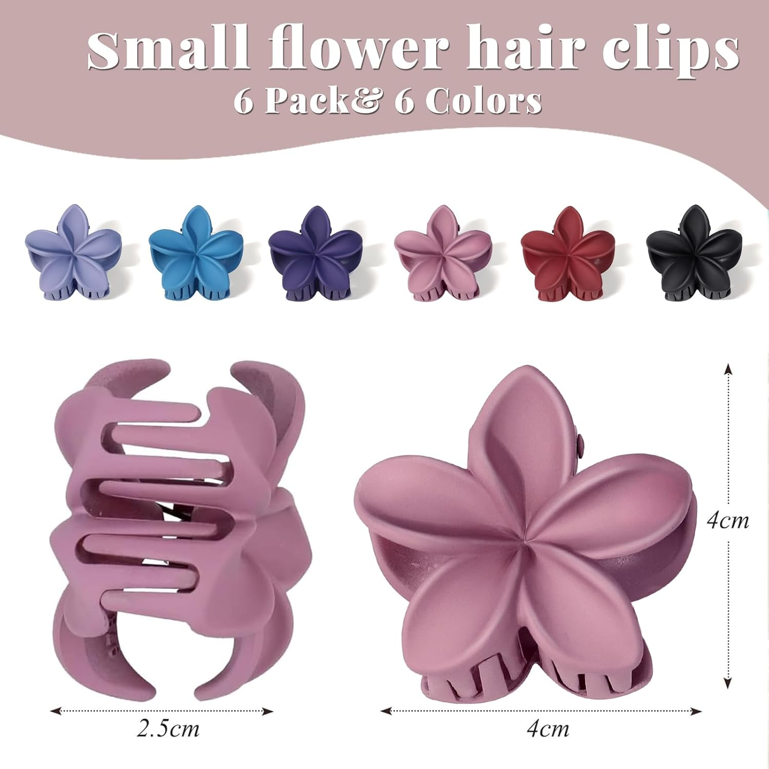 Blooms Women'S Hair Clips 6 image number 3