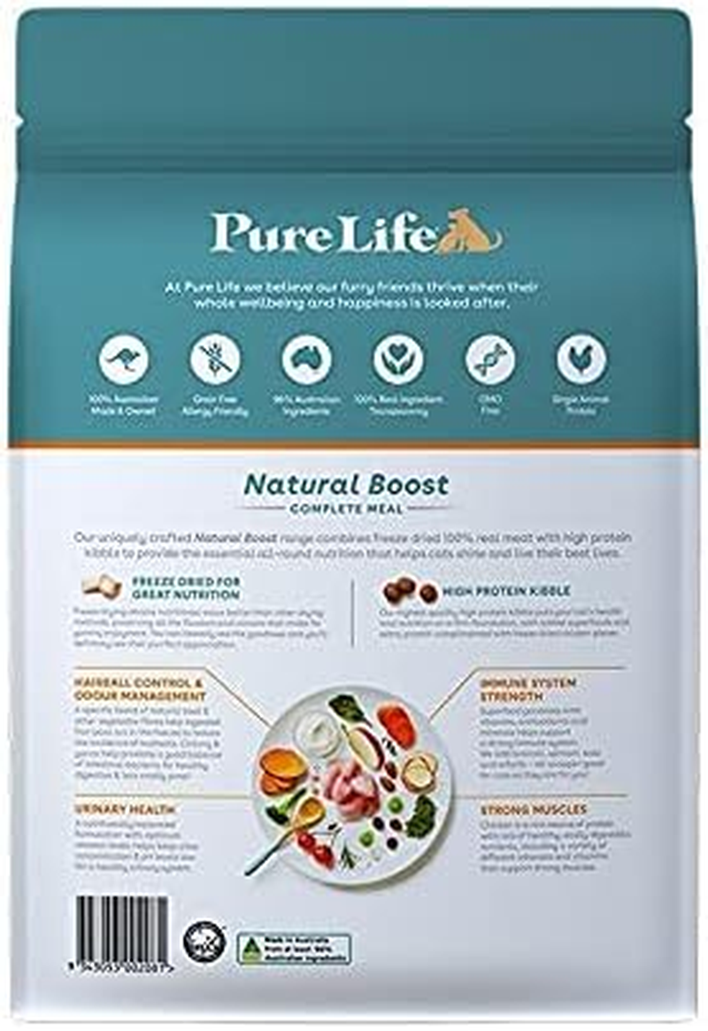 Pure Life Natural Boost Australian Chicken Adult Cat Food 6Kg