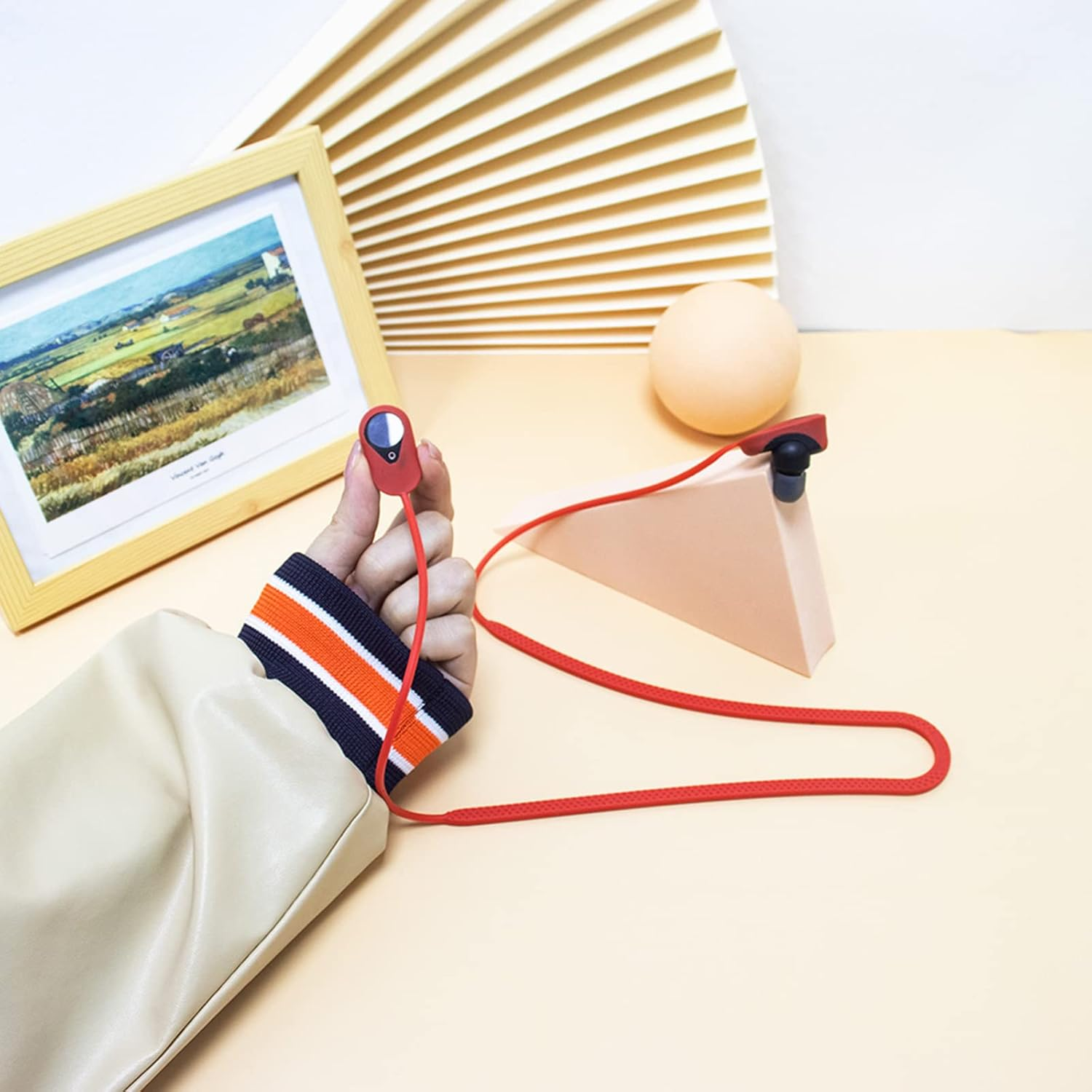 Anti-Lost Strap Hanging Neck Rope Soft Silicone String Headset Waterproof Sports Accessories WF-1000XM3 image number 3