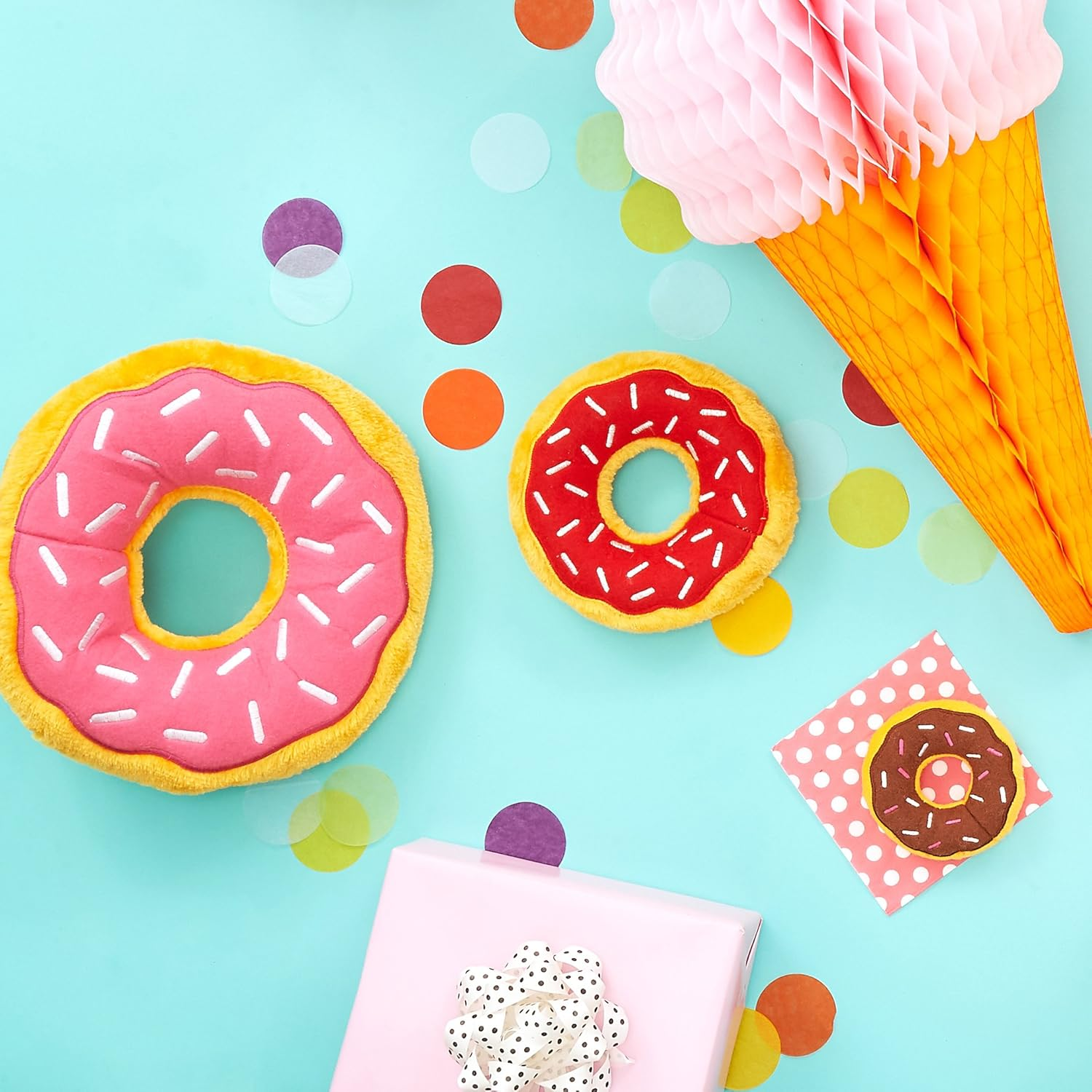 Zippy Paws Plush Dog Squeaker Toy, image number 4