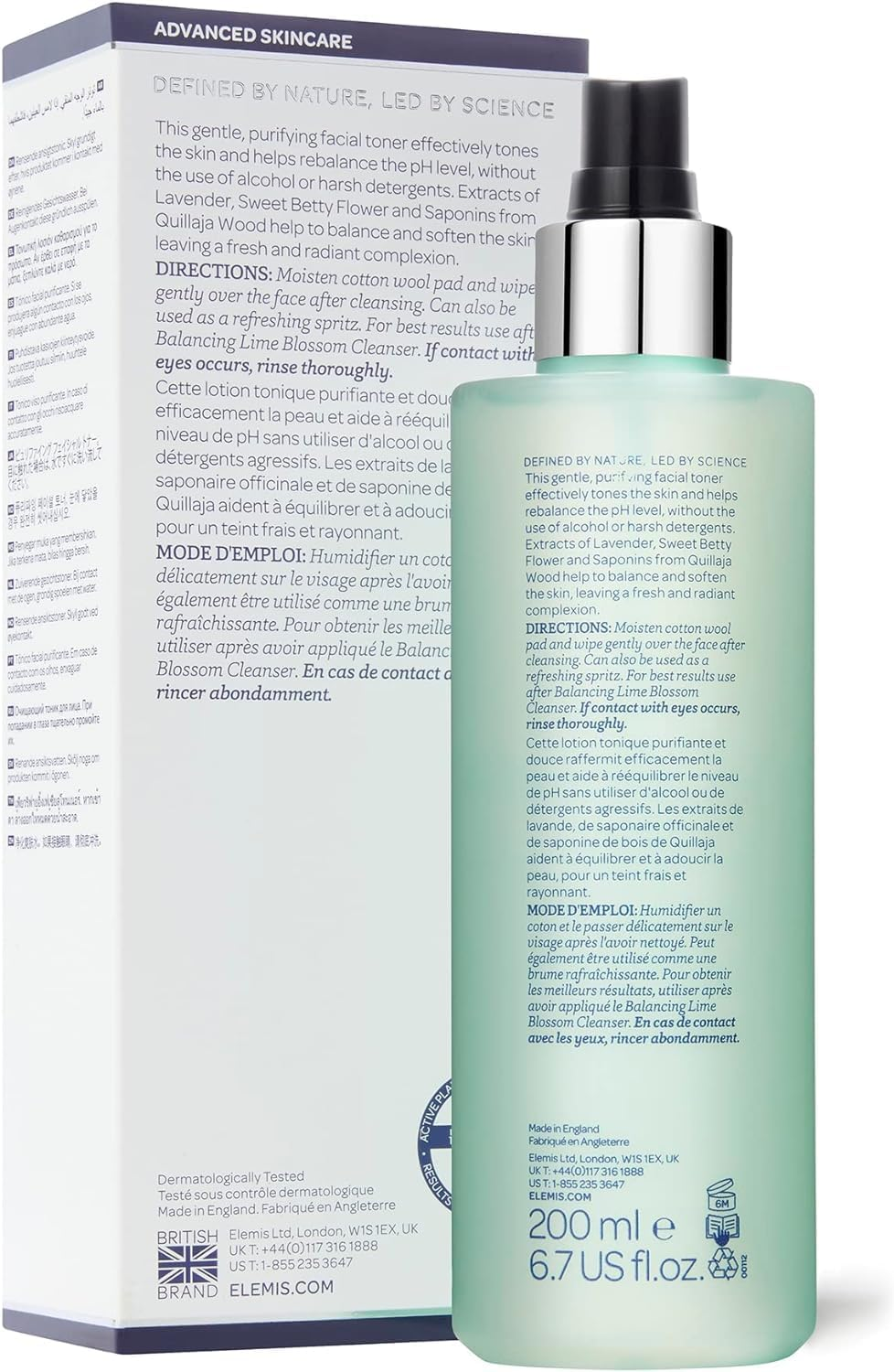 Elemis Balancing Lavender Toner 200Ml/6.7Oz image number 3