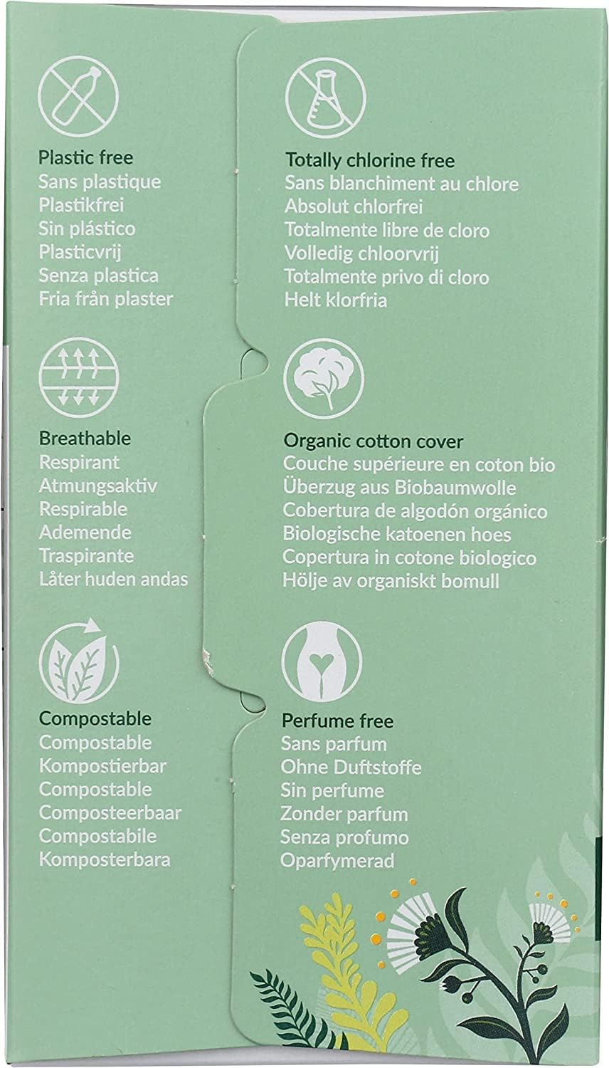 Natracare Panty Liner, Normal, Wrapped, 18 Ct - 3 Pack image number 4