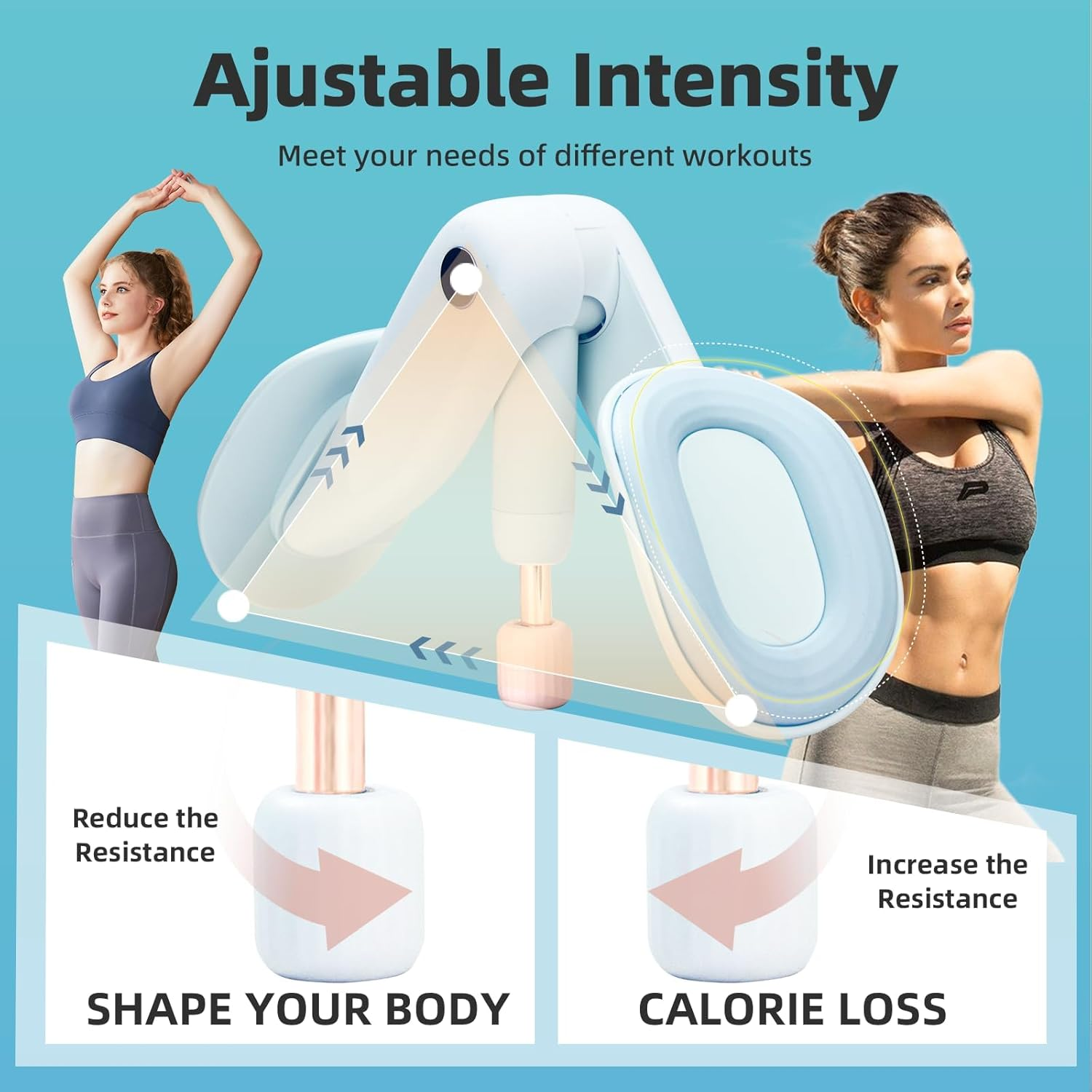 Pelvic Floor Trainer, 2025 New Pelvic Floor Exercise Devices, Kegel Exercise Muscle Trainer Legs Yoga Machine Leg Pelvic Floor Muscle Exercise with Counter image number 1