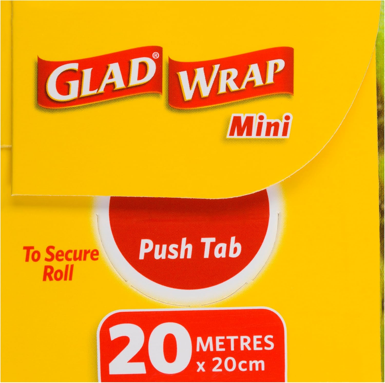 Glad Wrap Mini, 20 Metre Clear Cling Wrap, Bpa-Free, Microwave Ready, 20M X 20Cm, 1 Count image number 3