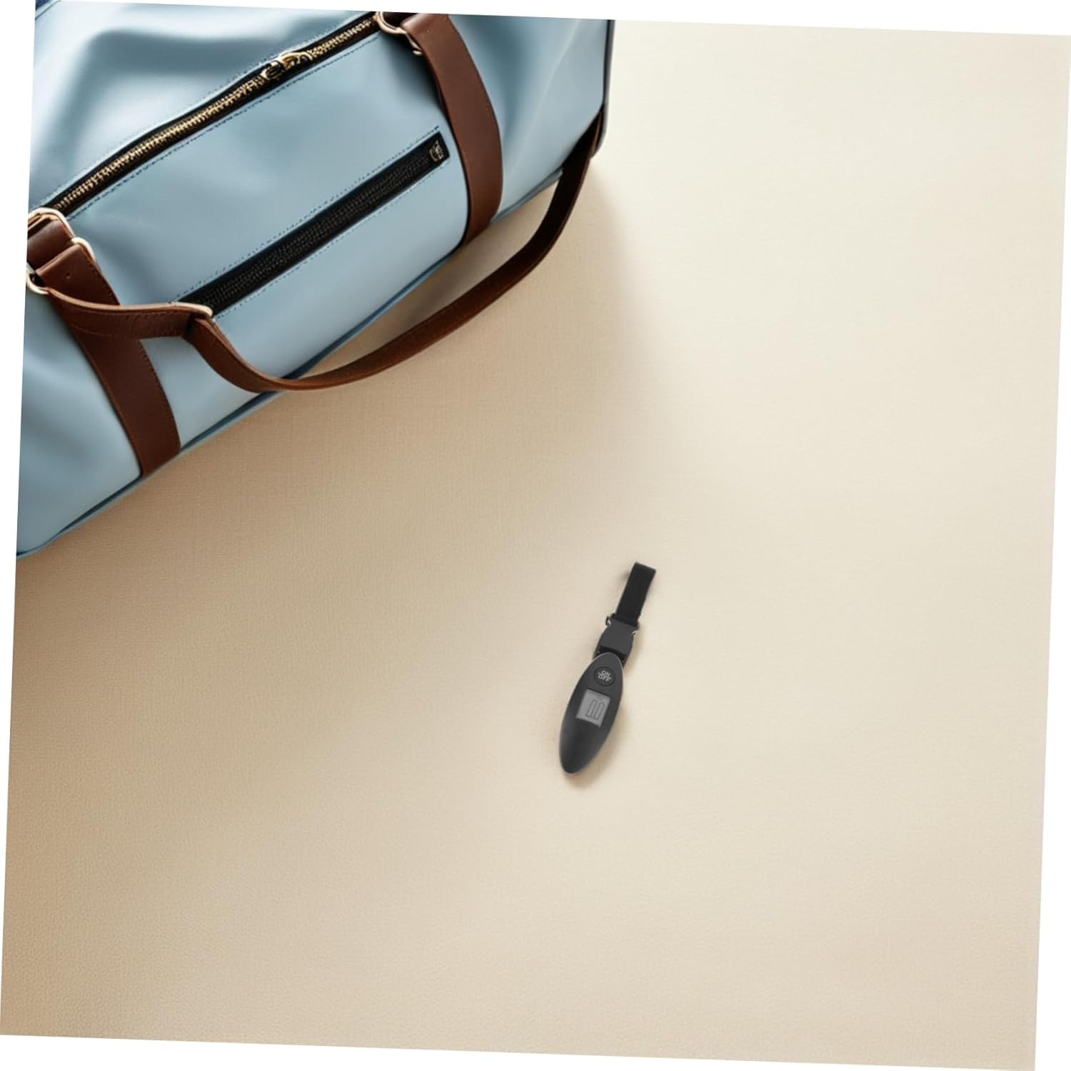 HORIALENCE 2Pcs Electronic Luggage Scale Luggage Scales for Suitcases Travel Portable for Baggage Portable Handheld Suitcase Weight Black Abs image number 4