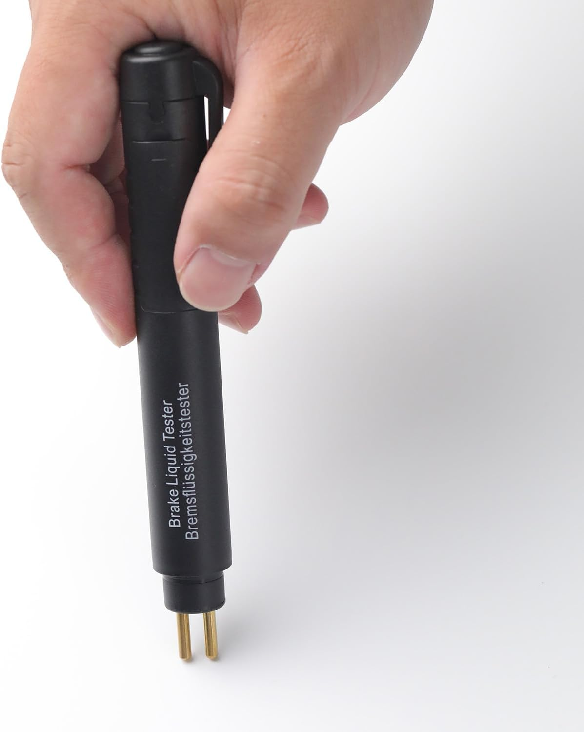 Kaoruo Brake Fluid Tester Pen &ndash; DOT 3, DOT 4, DOT 5.1 Car Brake Fluid Liquid Testing Tool with 5 LED Indicators for Vehicle Maintenance(No Battery Included) image number 1