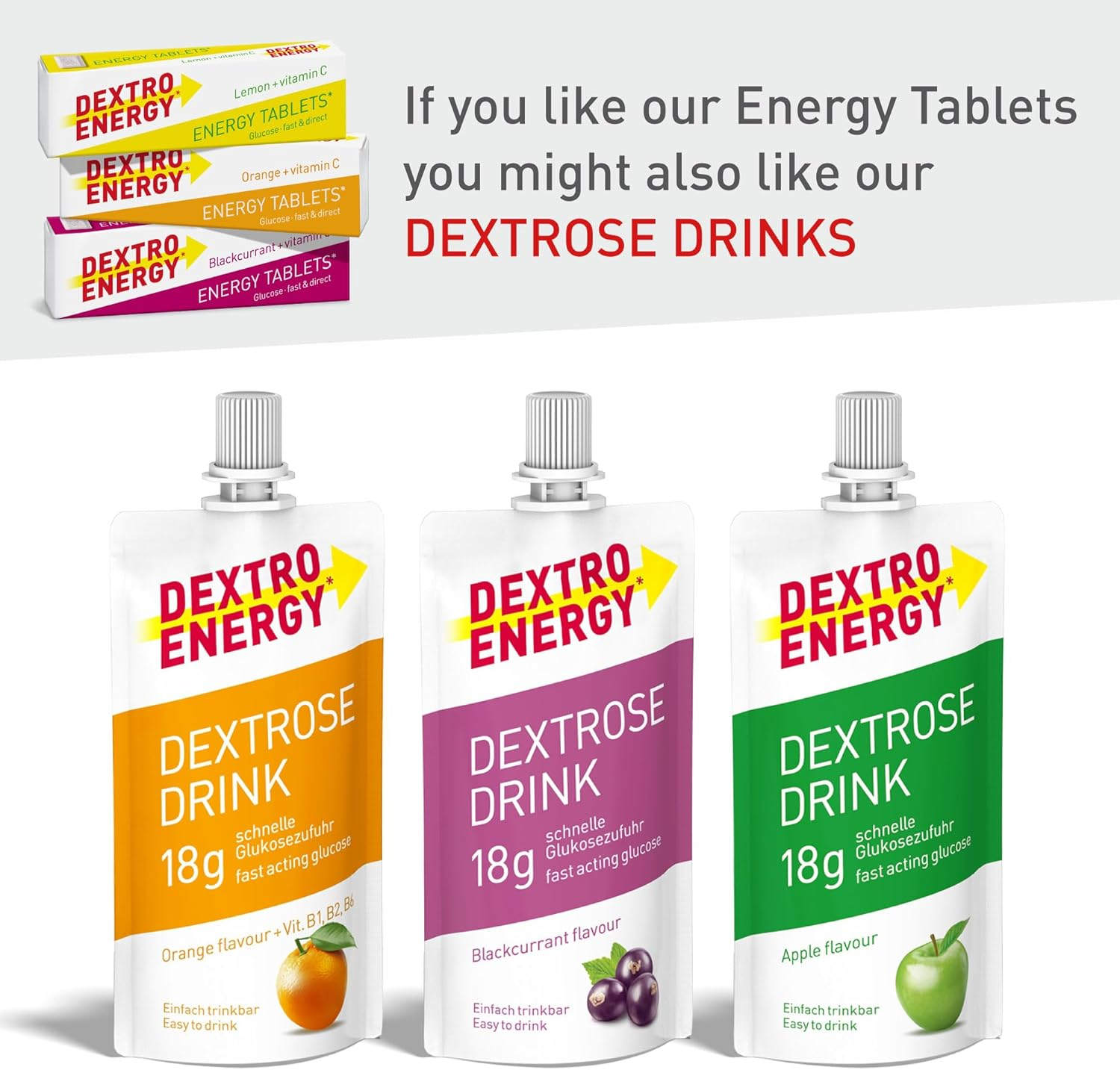 Dextro Energy Classic Glucose Tablets, 47 G, 24 Packs, Energy Tablets, for a Quick Burst of Glucose image number 6