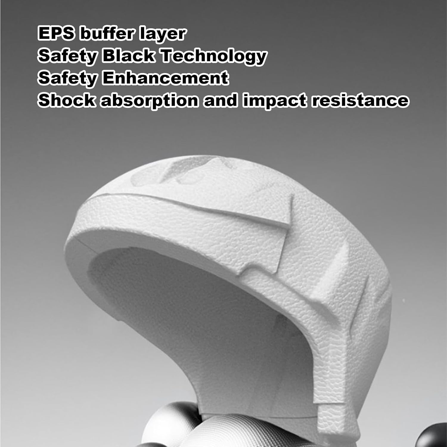 Duals Visor Helmet &ndash; Full Face Headgear, Street Bike Protector | Long Lasting Advanced Duals Lens Motorcycle Helmet, Smart Safety Gear for Riders Scooters Mopeds Touring Outdoor Sports Adventures - Grey image number 4