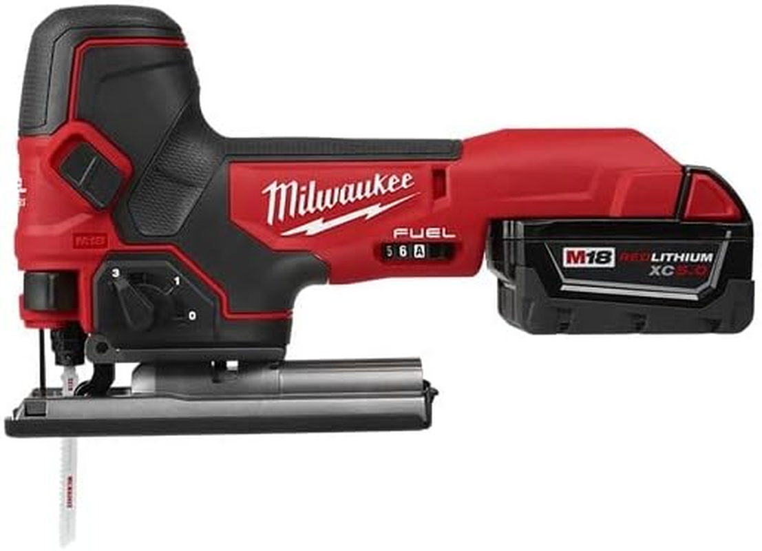 Milwaukee M18FBJS-0 18V Li-Ion Cordless Fuel Barrel Grip Jigsaw - Skin Only image number 1