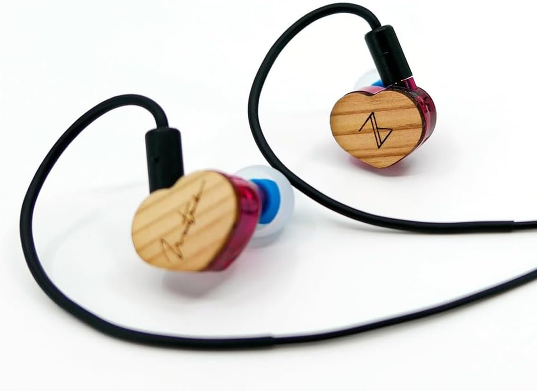 Maestraudio MA910SR DC 0.4 Inch (10 Mm) Graphene Dynamic Driver & 0.3 Inch (9 Mm) Ceramic Tweeter RST Earbuds with Natural Southern Cedar SAHP Technology, Optimized for String Instrument Sound image number 4