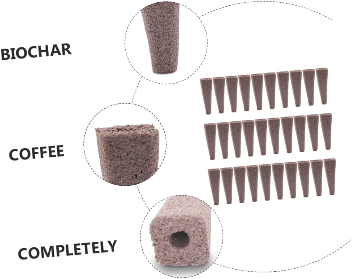 Toddmomy 50Pcs Nutrition Soil for Seedlings Bio Soil Block Compression Nature Nutrient Gardening Supplies Plant Root Cubes Seedling Potting Mix Seed Raising image number 3