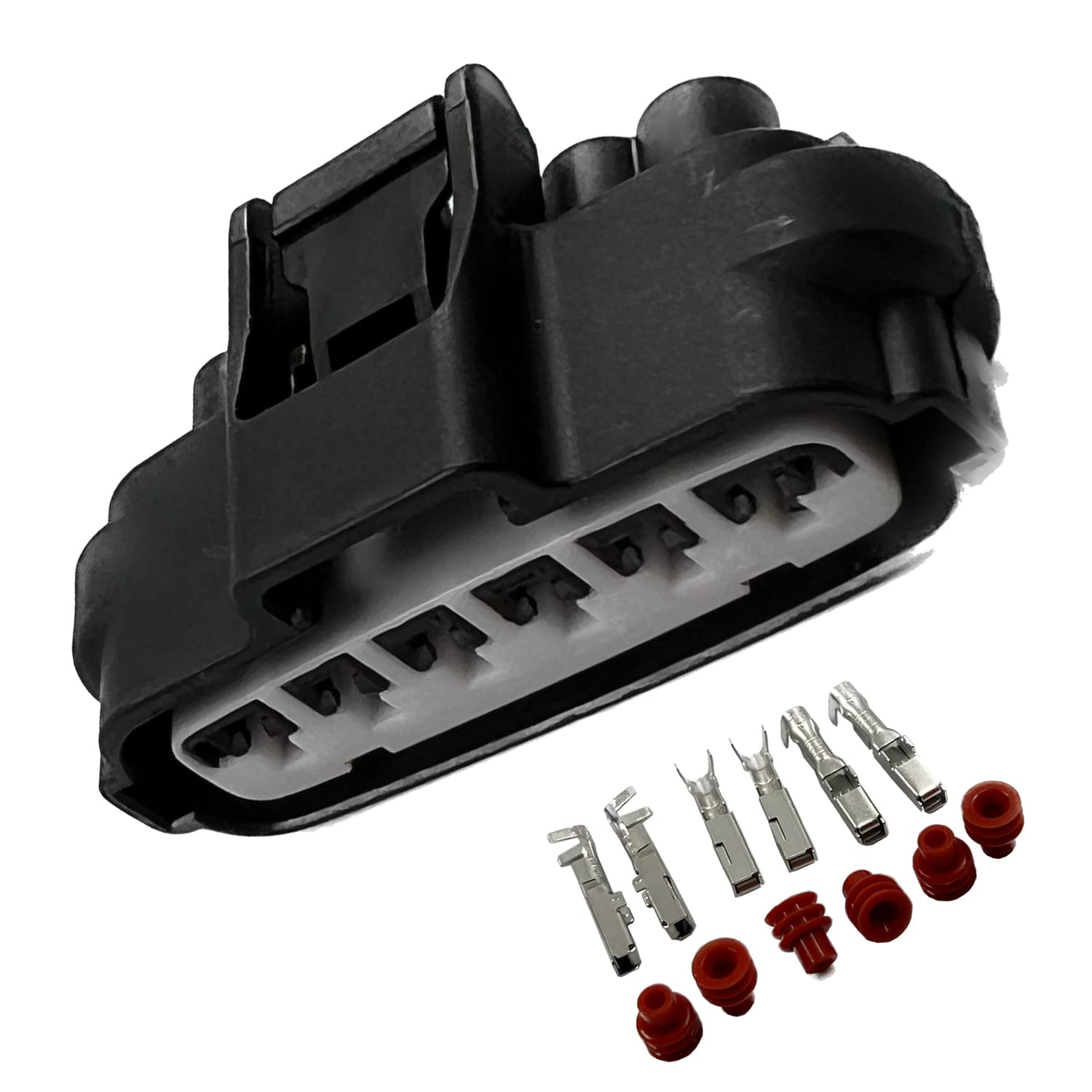 Fainwan 6 Way Throttle Position Sensor Connector Wiring Harness Kit 90980-11858