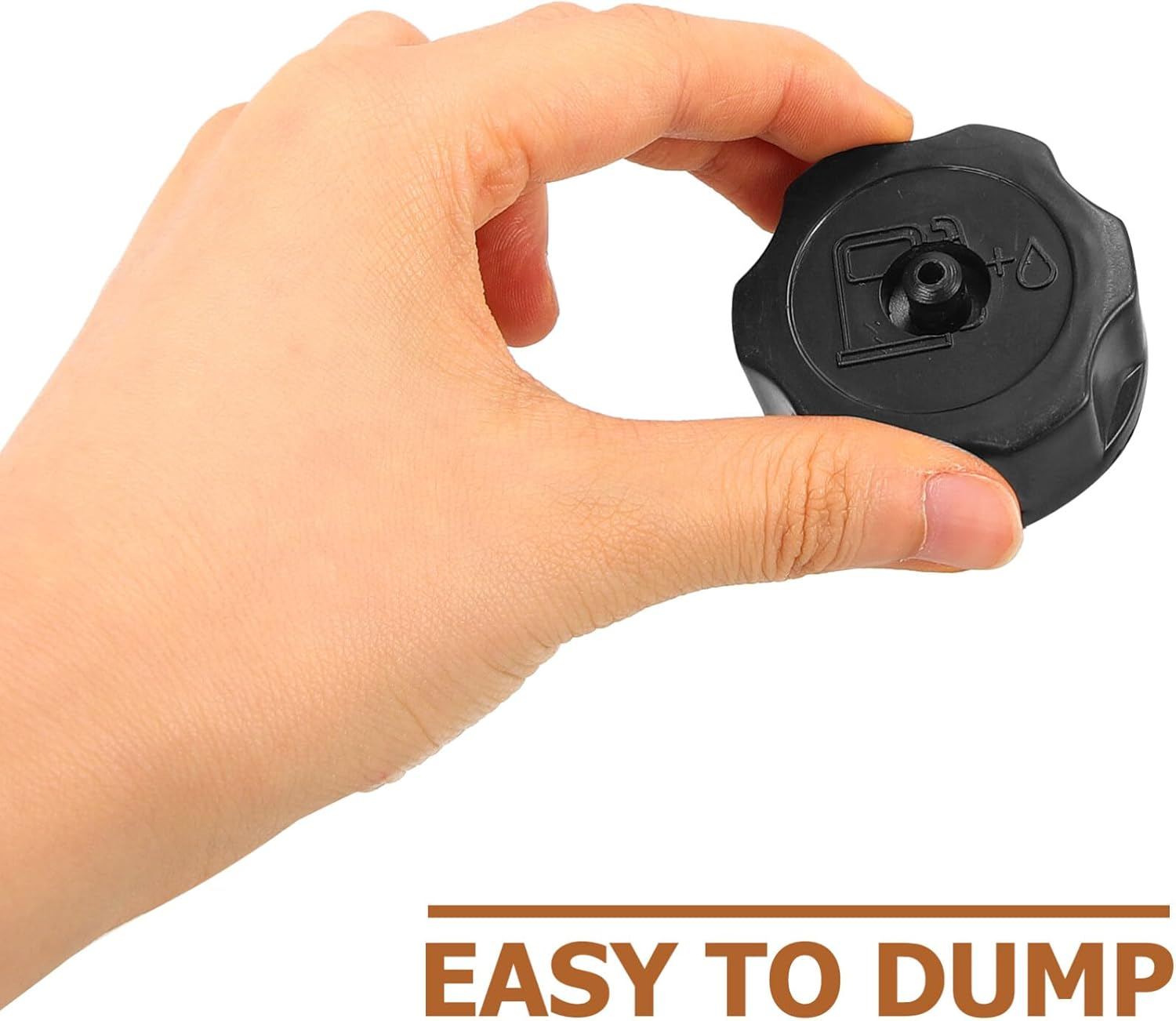 Gatuida Fuel Tank Cap Oil Tank Replacement Cap 43Mm for Various Motorcycle Models image number 2