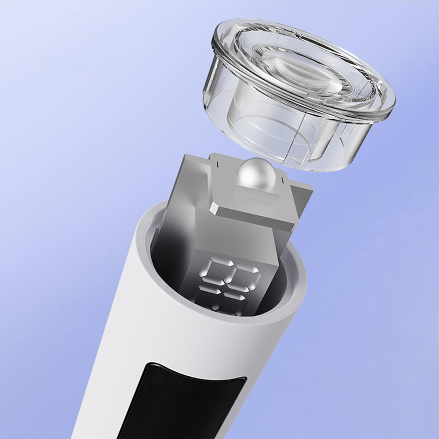 Small UV Light for Nails - Fingernail Curing Dryer USB Charging | LCD Display Nail Light with 2 Timing Modes for Camping Airplane Road Trip Desk Salon Studio Home Girls - Pink image number 6