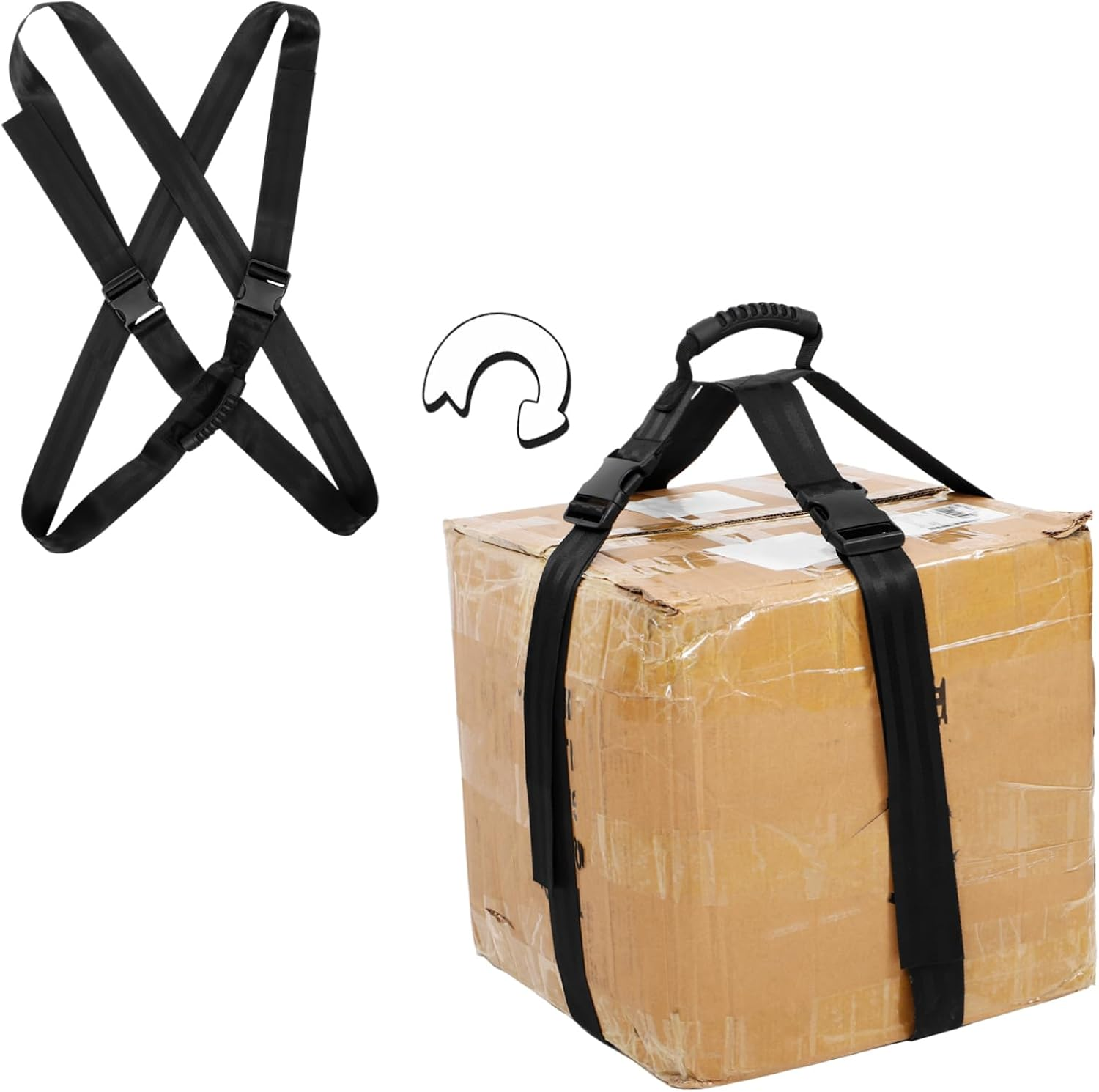 COLLBATH Adjustable Suitcase Straps for Carry Suitcase Luggage Straps Luggage Safety Buckle image number 6