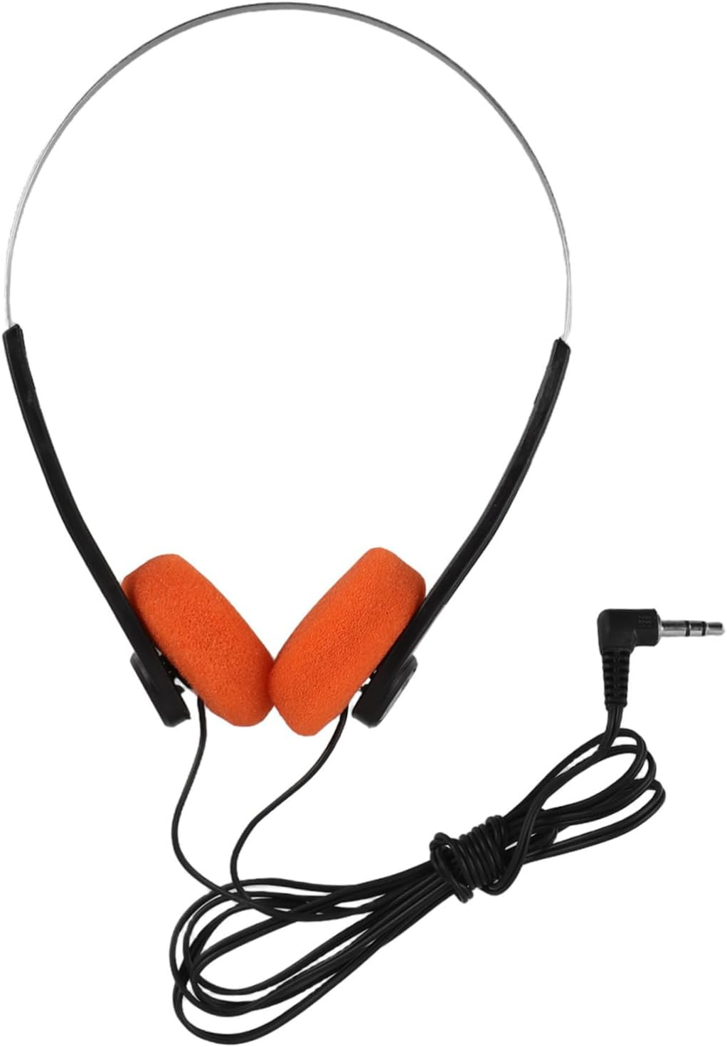 Outanaya Lightweight Retro Headphones for Students with Adjustable Headband Cushioned Ear Pads Clear Vocals Comfortable Ear Design for Classroom and Library Use image number 1