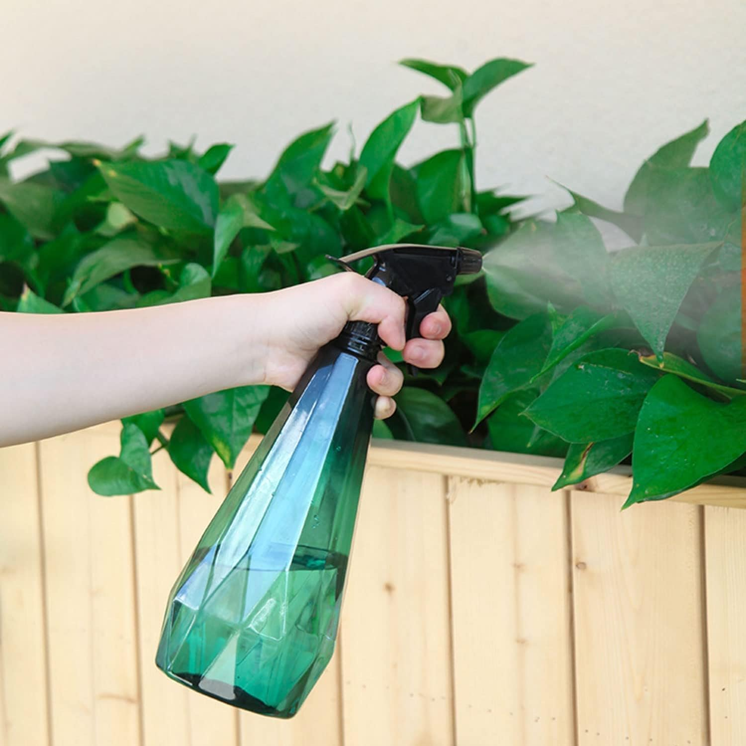 6Pcs Heavy Duty Trigger Sprayer Replacement Nozzles - 28-400 Spray Bottle Nozzle, Plastic Sprayer Tops, Standard Mist Spray Nozzle, Black