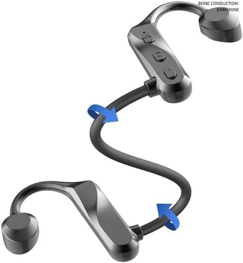 K69骨传导IPX5防汗蓝牙5.3开耳式无线耳机、健身耳机、带麦克风的运动耳机，用于跑步、骑自行车、徒步旅行的降噪耳机 K69骨传导IPX5防汗蓝牙5.3开耳式无线耳机、健身耳机、带麦克风的运动耳机，用于跑步、骑自行车、徒步旅行的降噪耳机 image number 4