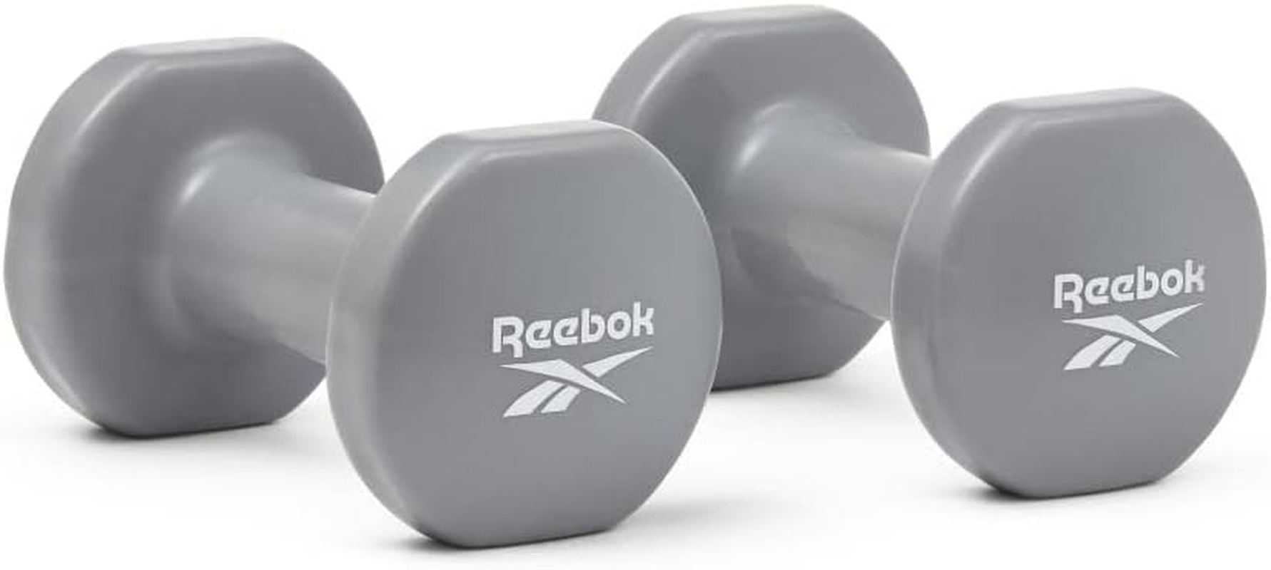 Reebok Dumbbells, Set of 2, Pair for Muscle Training, Kind Training, Soft Coating image number 4