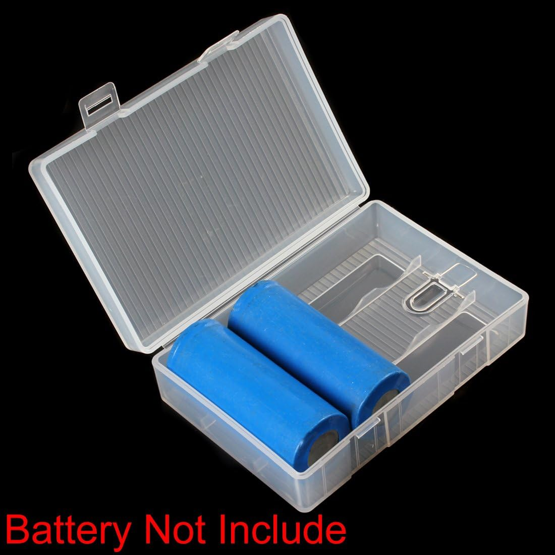 【The Origlam Hard Plastic Battery Organizer Batteries Holder, Storage Case Box Case Holder for 4 X 26650 Batteries
