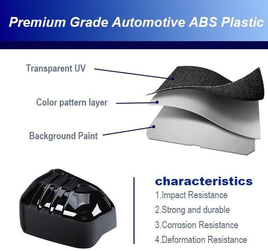 Side Rearview Mirror Cap Cover Compatible for Byd Shark Shark 6 (Bright Black) image number 1