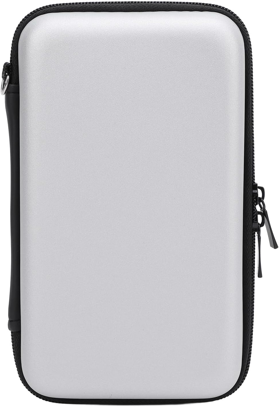 MENDUNER Multifunctional Game Console Carrying Case, for New 2DS XL, 2DS LL, New 3DS, 3DS Console, Game Cartridges and Other Accessories, Travel Friendly (Silver) - Pink image number 6