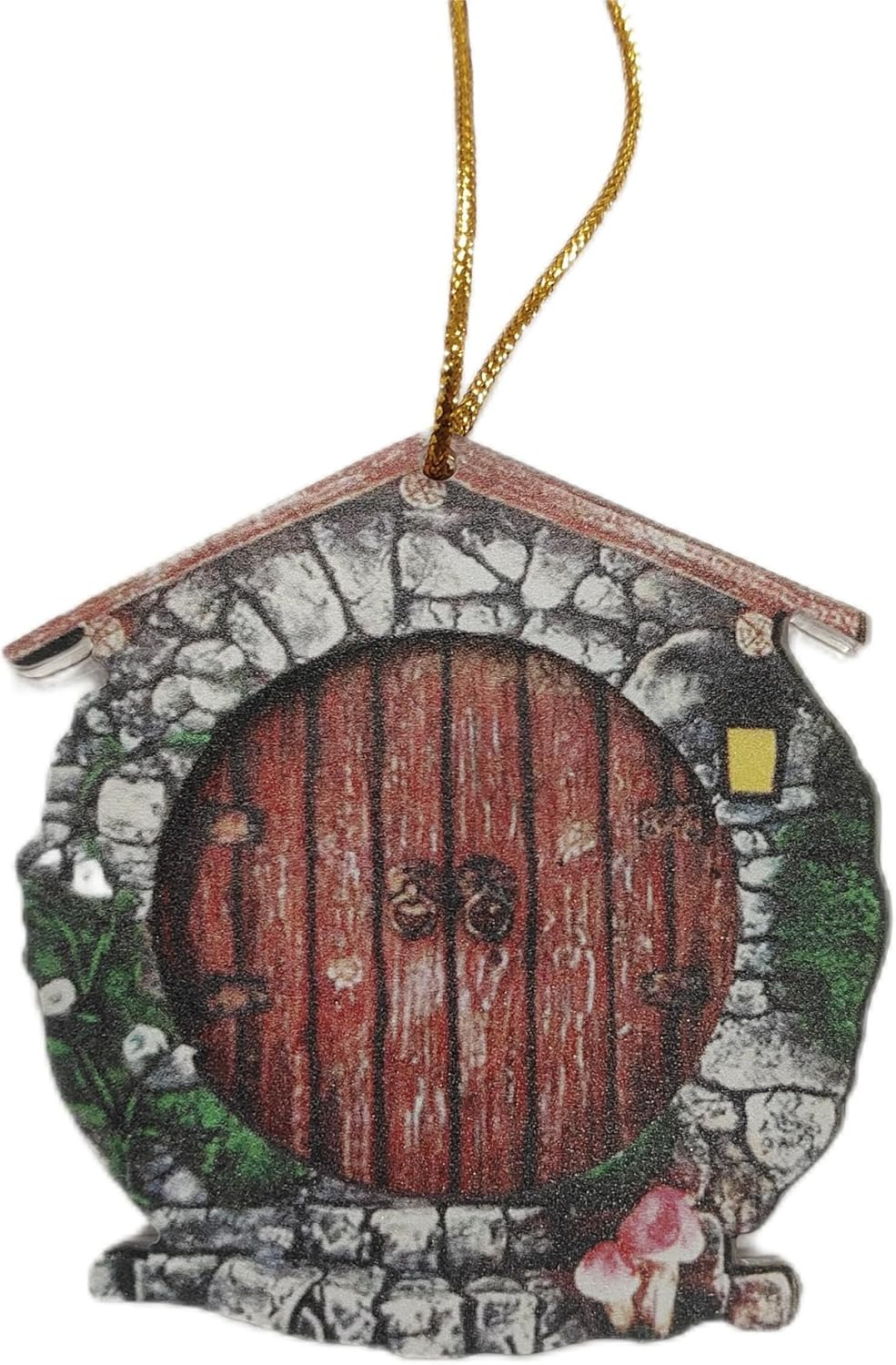 Jjlfresheners Fairy Garden Doors and Windows for Trees Miniature Fairy Gnome, Statues Wall and Trees Outdoor Wooden Doors and Windows in the Yard Garden Trees Outdoor Statues image number 1