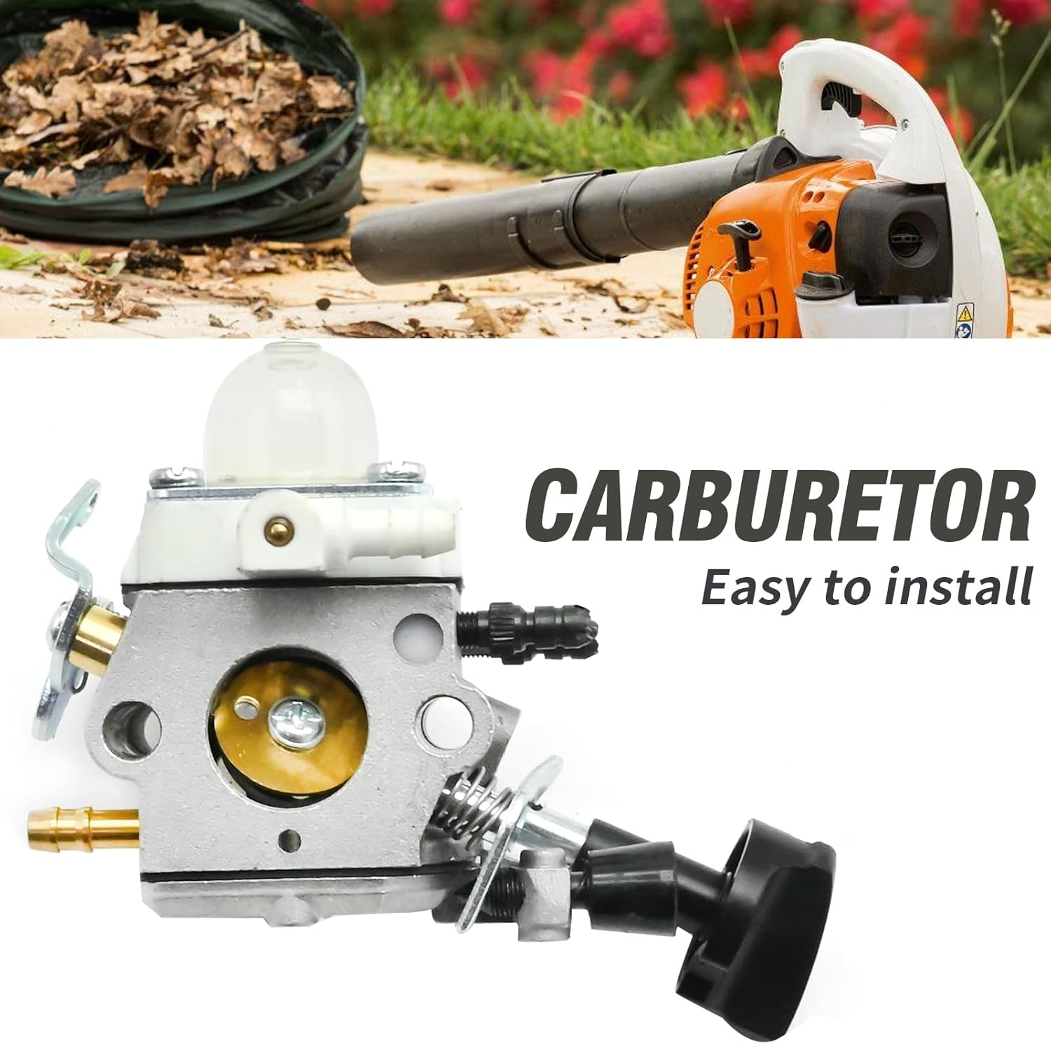 SYOWADA 4241 120 060 Carburetor Tune up Kit, Replacement for Stihl BG86 BG86C BG56 SH56 SH56C SH86 SH86C, Replaces 4241 120 0616 image number 3