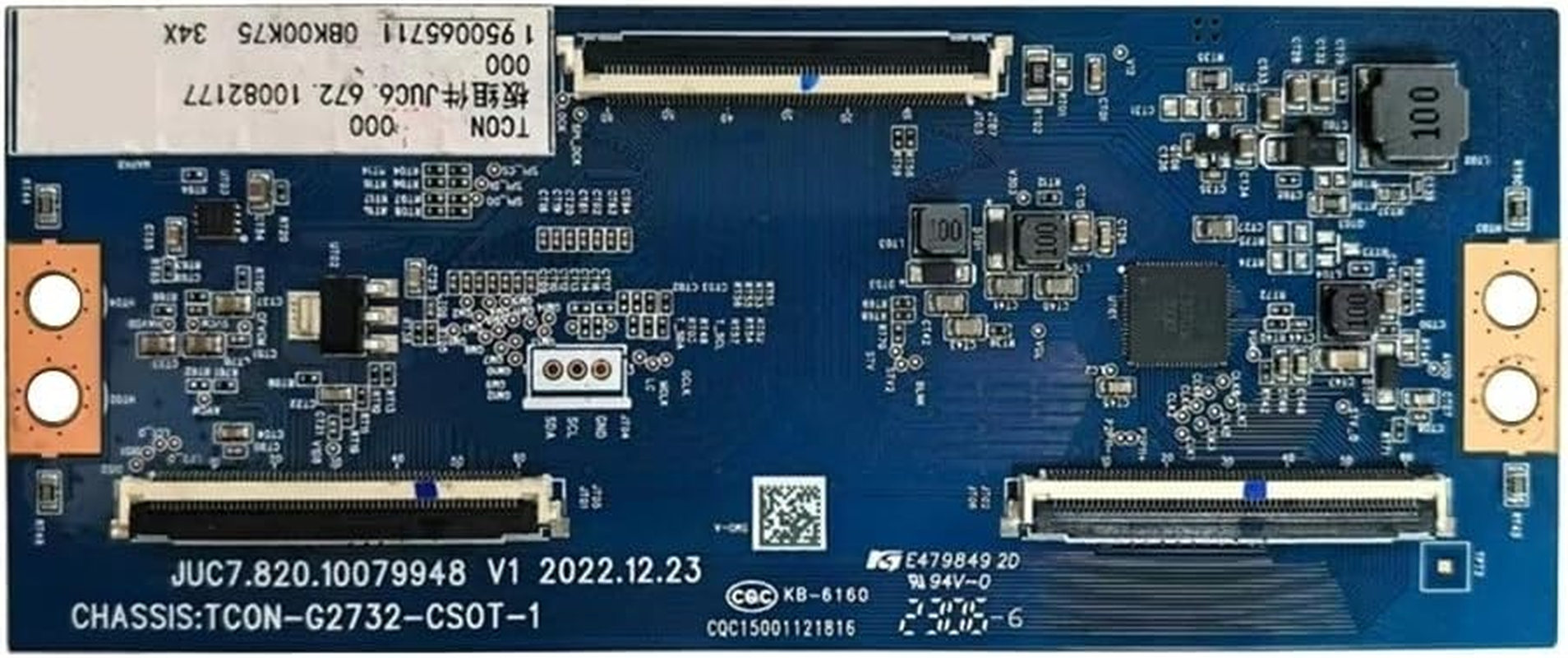 JUC7.820.10079948 T-CON Board 55-Inch 65-Inch 75-Inch TV Logic Board(75-Inch)