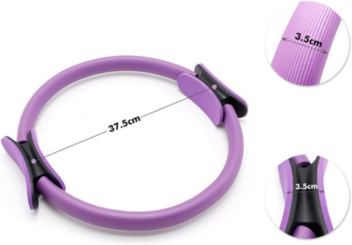 Lifting Ring, Yoga Ring Resistance Ring Slimming Trainer, Super Strength Resistance, Whole Body Shaping of Inner/Outer Thighs, Improving Core Strength (Black)