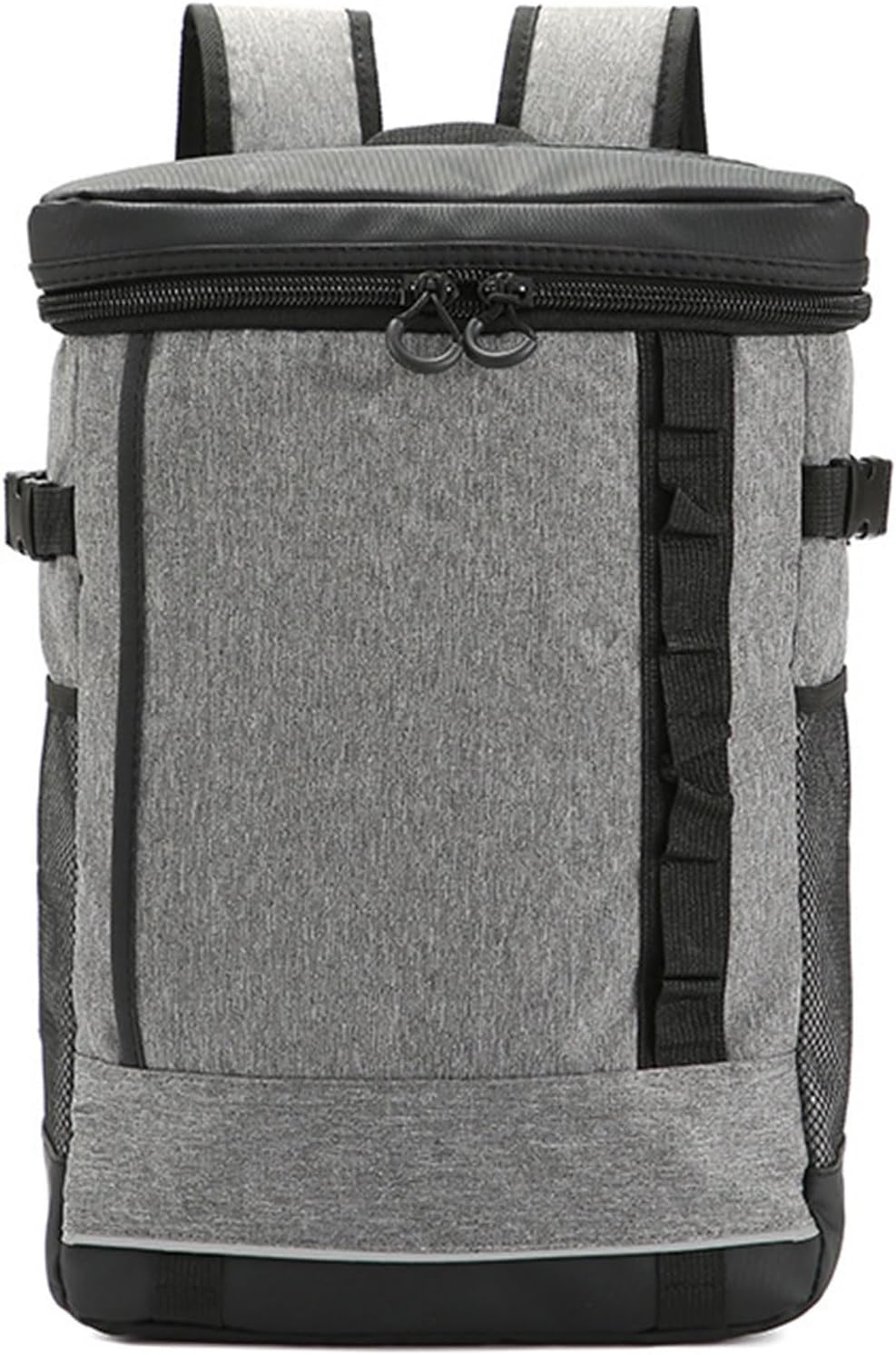Wesoke Large Camping Cooler Backpack, Leakproof Insulated Lunch Backpack Travel Cooler Bag for Men and Women, Large Capacity Hiking Picnic Beach Work Trip Thermal Bag, Grey
