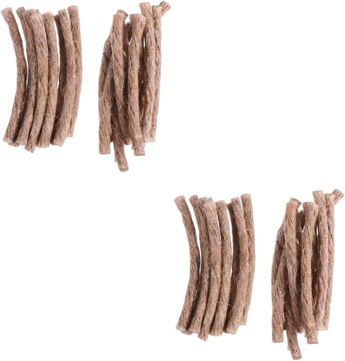 Anneome 60Pcs Outdoor Firelighter Camping Portable Starter Rope Wick Emergency Tool for Barbecues Signal Fires and More image number 5