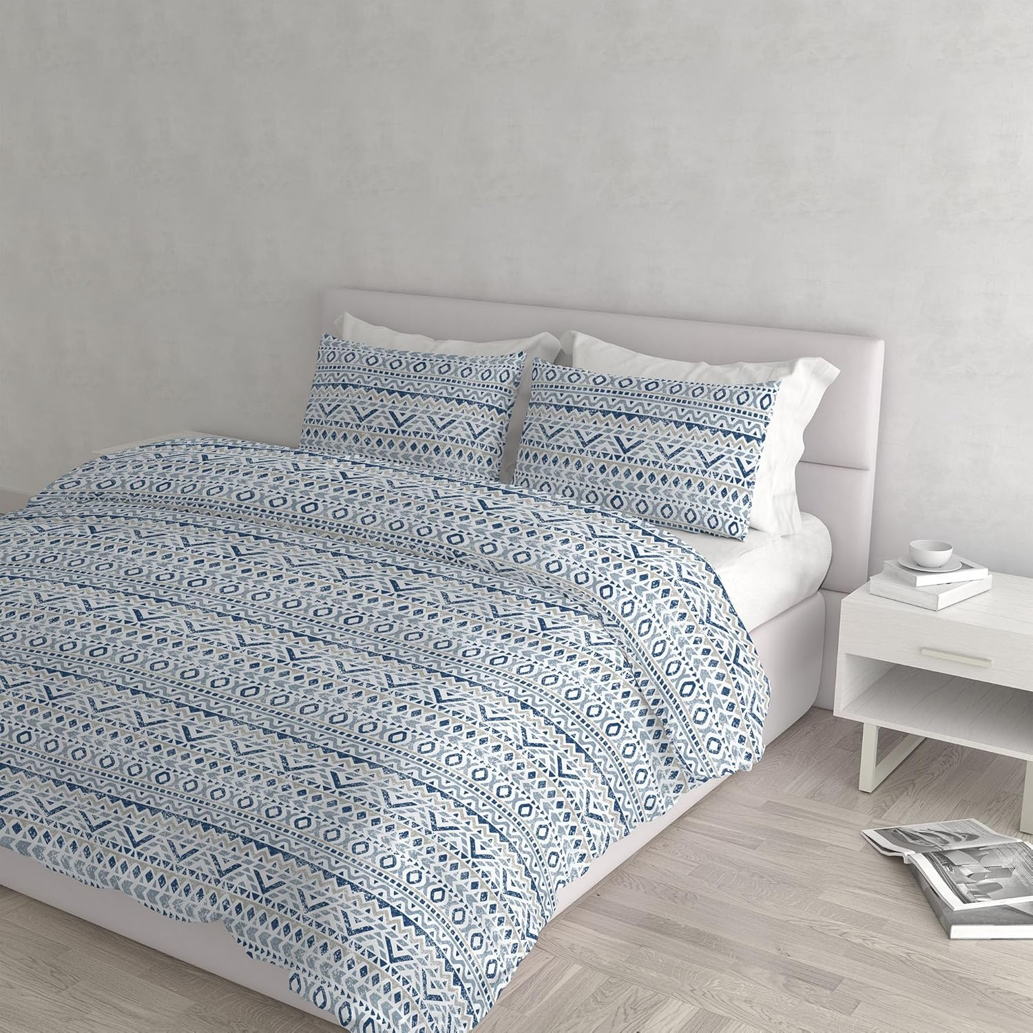 Hellas Fantasy Duvet Cover Set, Made in Italy &ndash; Duvet Cover Set &ndash; Duvet Cover 250 X 200 Cm with Flap and Pillow Cases, Double, Hellas image number 5